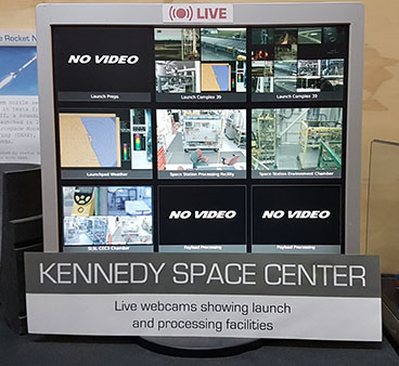 Kennedy Space Centre webcams