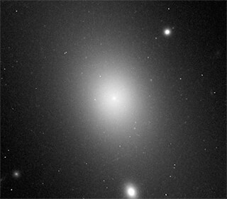 The biggest known galaxy, IC 1101