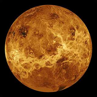 Venus radar image