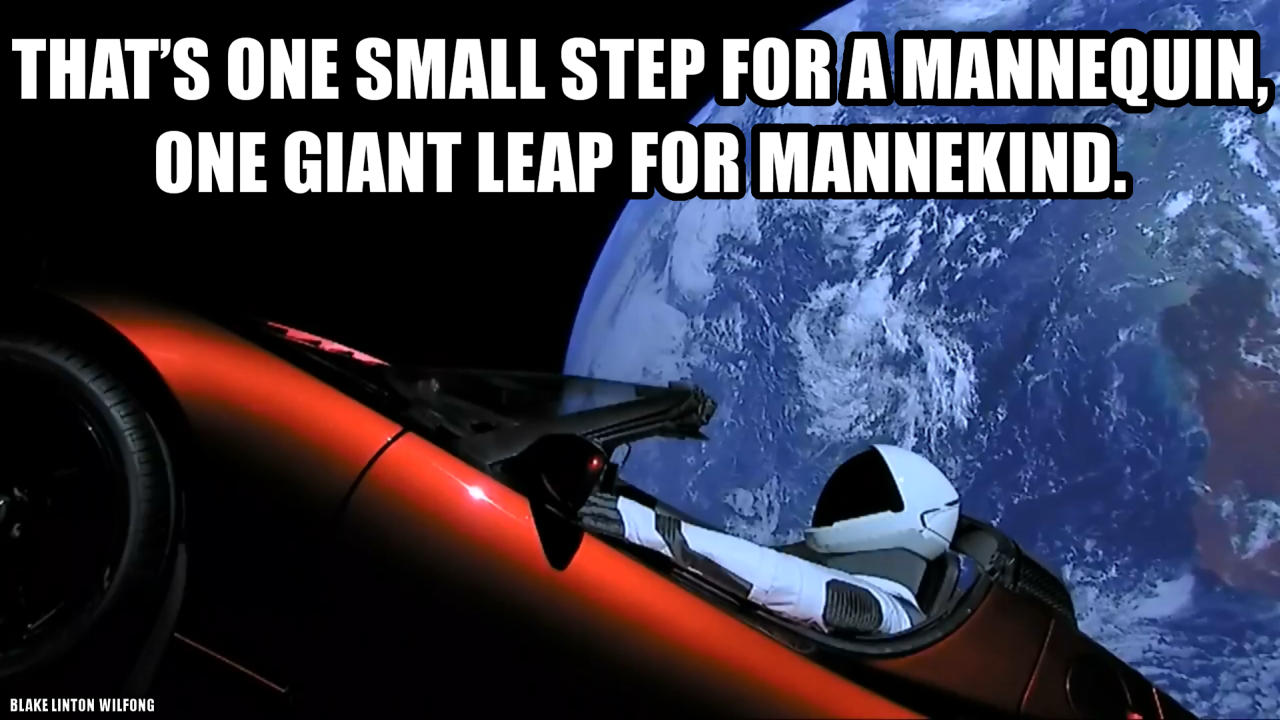 One small step for mannekind