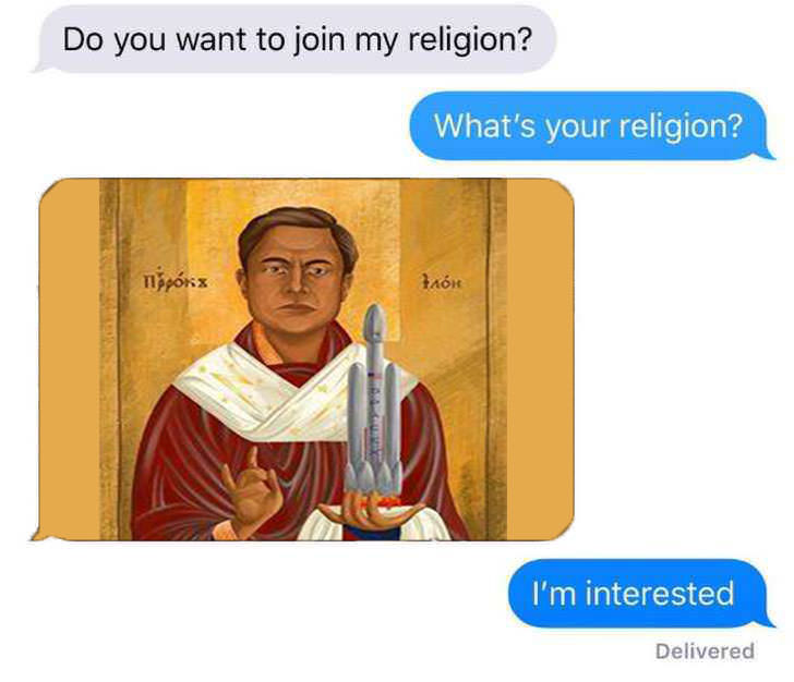 SpaceX religion